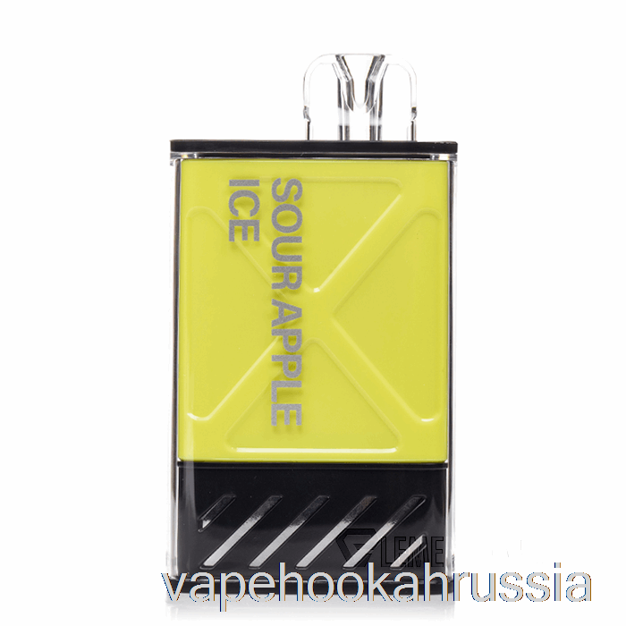Vape Juice Instabar Ultra 12000 одноразовый кислый яблочный лед